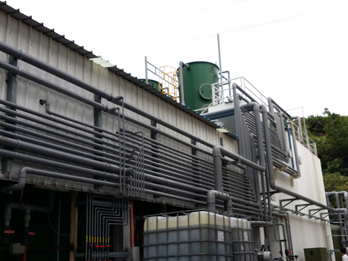 waste water treatment facility