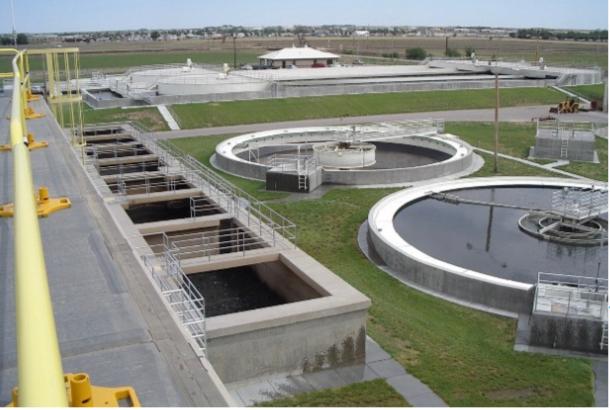 waste water treatment plant